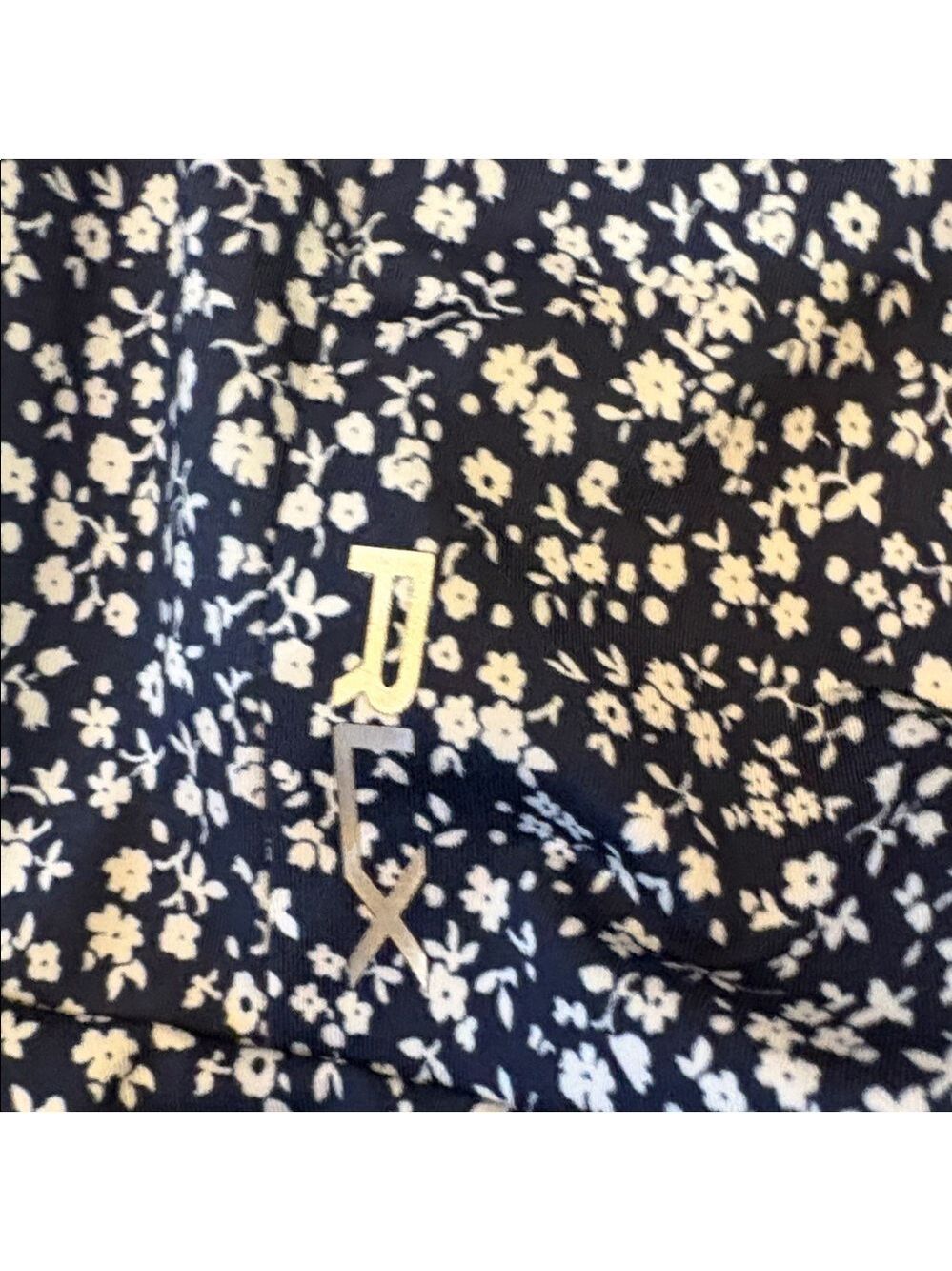 RLX Ralph Lauren Golf Dress Navy Floral Print Performance Small Small - Picture 10 of 11